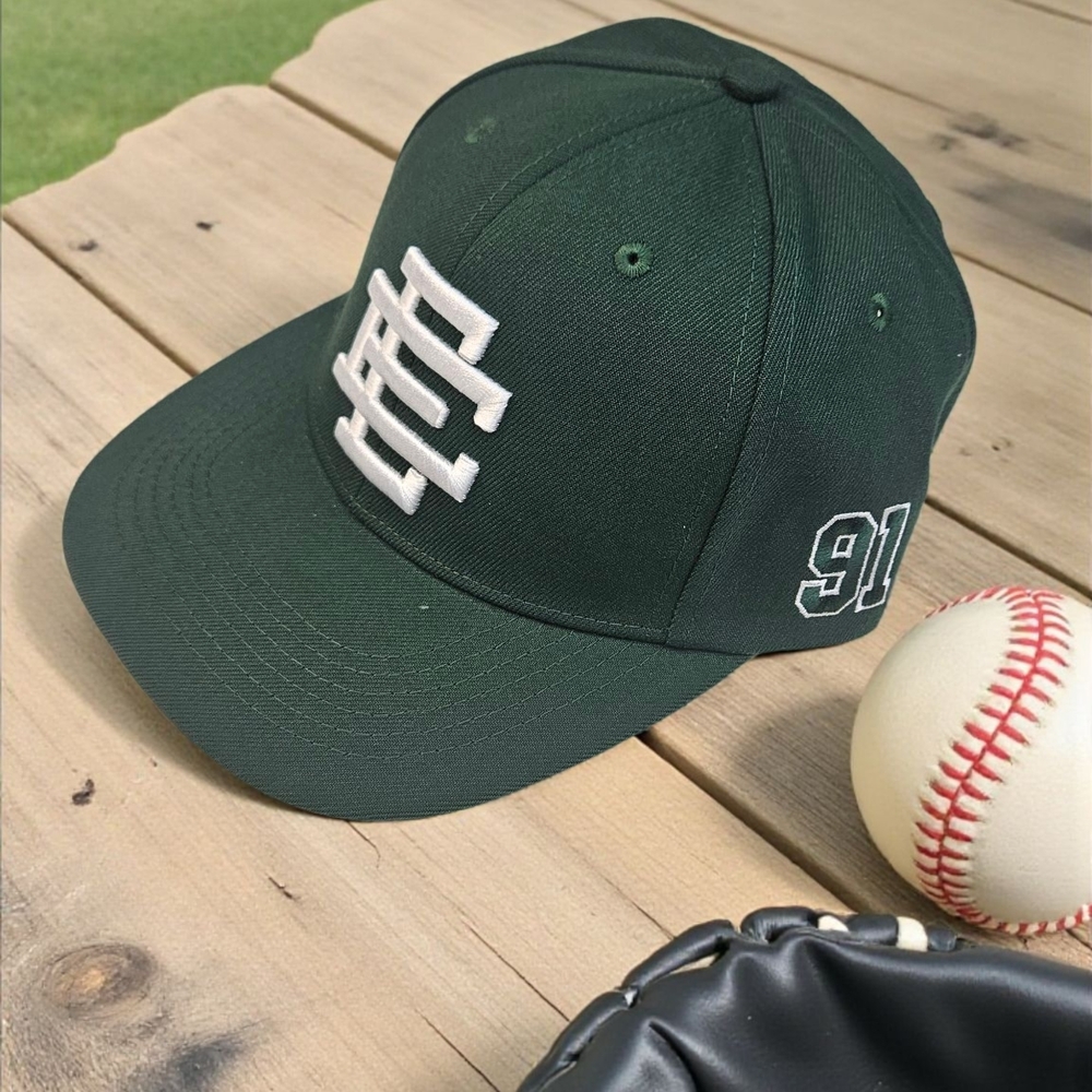 Eric Emanuel 91 Green/White Snapback